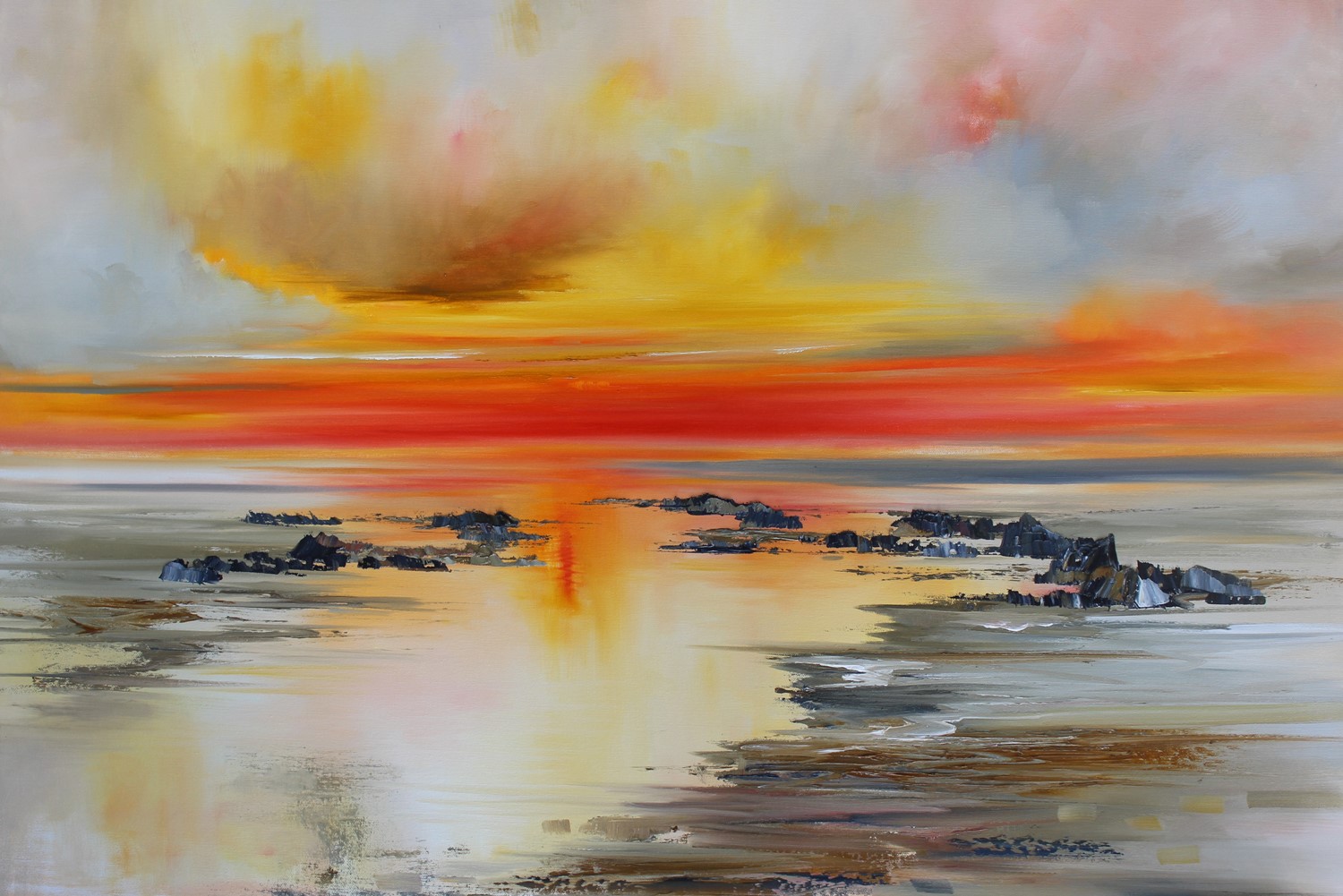 'Sundown Reflections' by artist Rosanne Barr